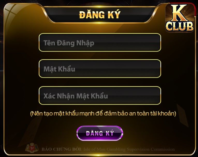 Hướng dẫn đăng ký tài khoản Kclub