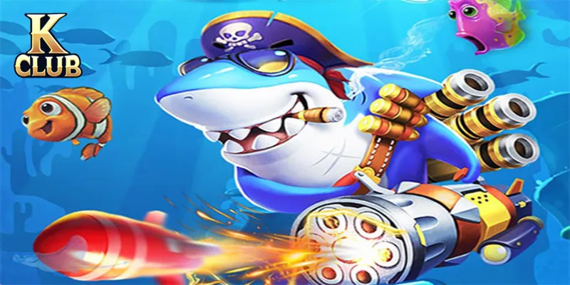 Bắn cá kim cương trang bị nhiều loại súng và đạn khác nhau