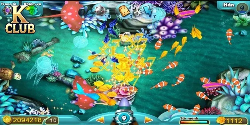 Thuật toán bắn cá là yếu tố then chốt quyết định tỷ lệ thắng